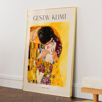 GUSTAV KLIMT - The Kiss (Zoomed)