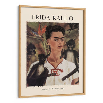 FRIDA KAHLO - Self Portrait with Monkeys - 1943