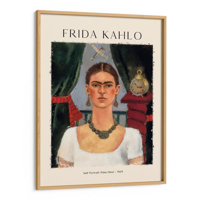 FRIDA KAHLO - Self Portrait (Time Flies) - 1929