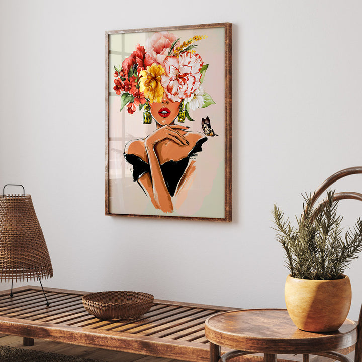 Fine Art fashion Print BLOOMING #5 | Photography, Gallery, Wall Art, Woman, Headstand, Garden